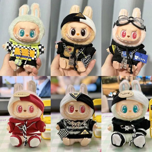 Doll Apparel 17cm I II Idol Dolls Clothes Cute Hoodie Mini Plush Doll Sitting Party Outfit Fashion Clothing Korea Kpop Exo DIY Gifts J241115