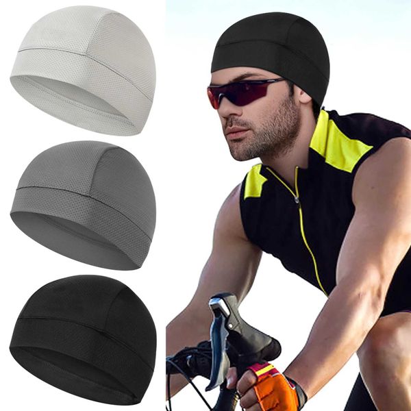 Cycling Caps for Men Bicycle Motorcycle Helmet Bone Cap Skull Cap Outdoor Summer Beanie Sports Golf Caps Sun Protection Bike HatXJ240828