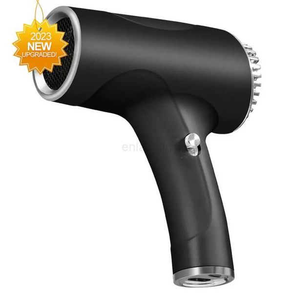 New Wireless Portable Hair Dryer High Power Household Travel Speed Negative Ion Charging Dual Purpose Hair DryerY240729