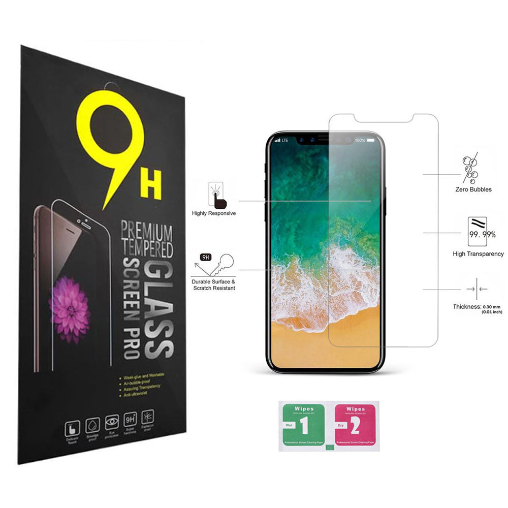 Tempered Glass Screen Protector For iPhone 16e 15 14 Pro Max 13 12 11 X 7 Samsung Galaxy A54 A04 A34 A33 A53 A73 A21S Edition Film 9H Anti Shatter W