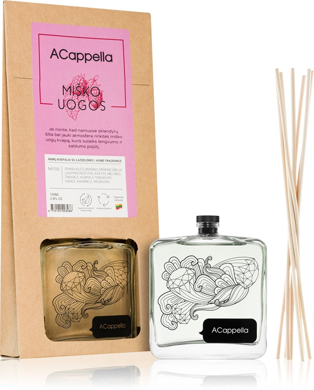 ACappella Aromadiffusor „Waldbeeren“ mit 100-ml-Nachfüllung