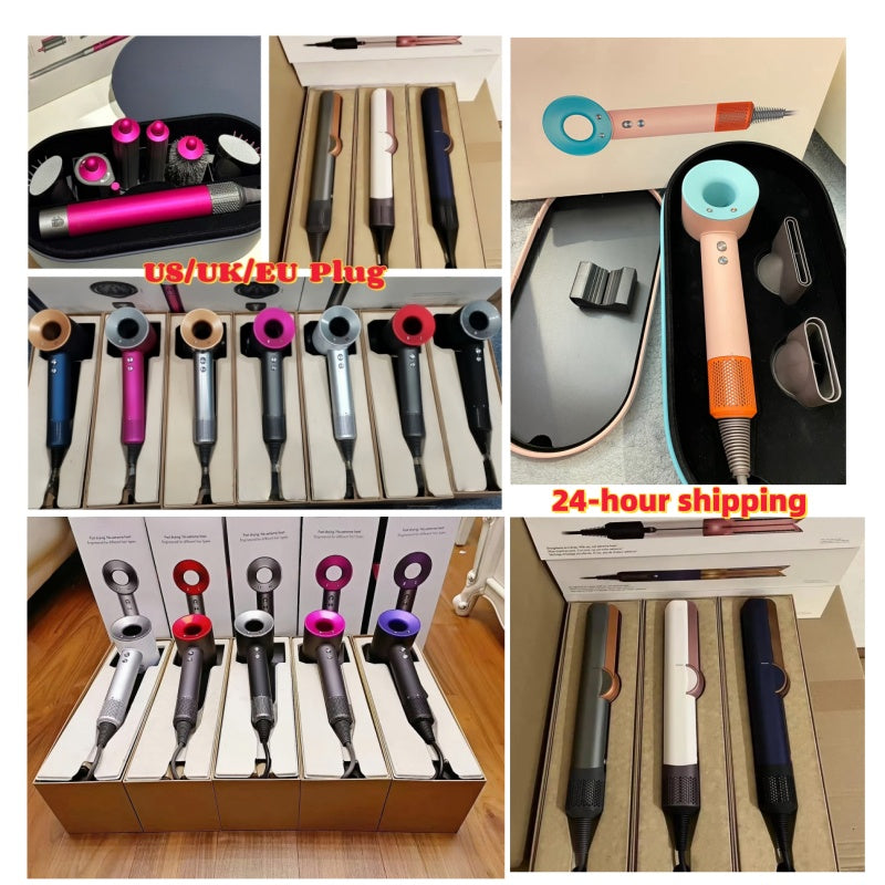 5 In1 Hair dryer high speed hair drier negative ion multifunctional Hair Care salon hair dryer hot and cold air set travel and home hair salon gift