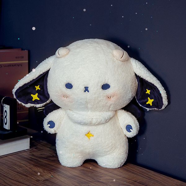 Plush Dolls 38CM Kawaii Lamb Sheep Baby Toys Stuffed Animals Kids Toy Sheep Toys Soft Cute Cuddly Doll For Girls Gifts 230421