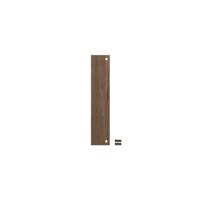 MOEBE - Accessoire Wall Shelving - Marron - MDF placage chêne