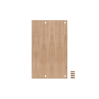 MOEBE - Accessoire Shelving System - Bois naturel - MDF placage chêne