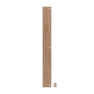MOEBE - Accessoire Wall Shelving - Bois naturel - MDF placage chêne