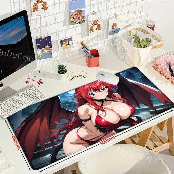 Animation high school dxd mouse pad cputer pad 900x400xm gaming teclado mouse pad big cute mouse keyboard gaming PC gaming platform Y241121