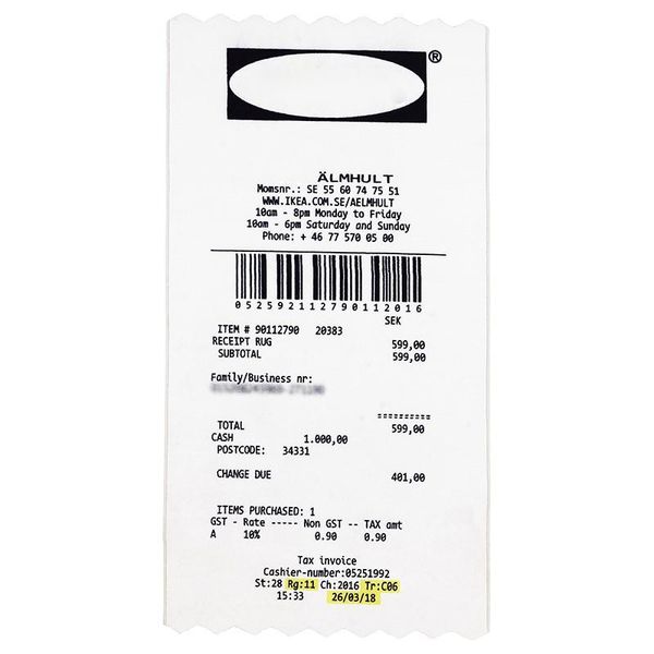 Home Furnishings Artistic Carpet Markerad Receipt Jagged Edge Shape Cashmere Rug Parlor Bedroom Playroom Hypebeast Collection Trending Floor