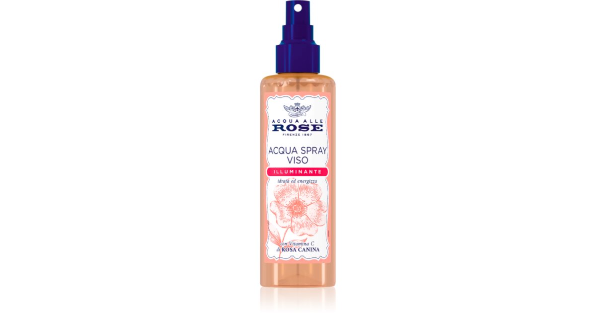 Acqua Alle Rose Spray visage éclairant à la vitamine C 200 ml