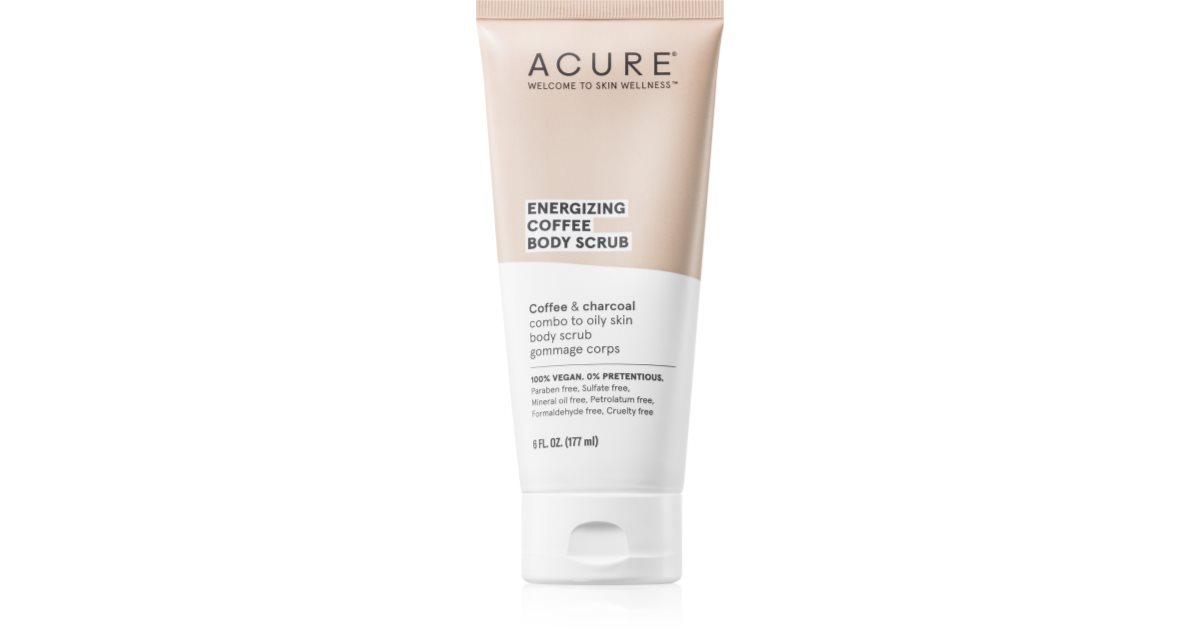 ACURE Gommage corporel énergisant au café 177 ml