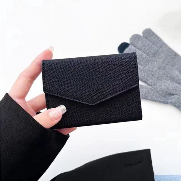 Woman Mens Wallets Holders Card Holder Designer Wallet Mini Square Credit Cards Purse 5A