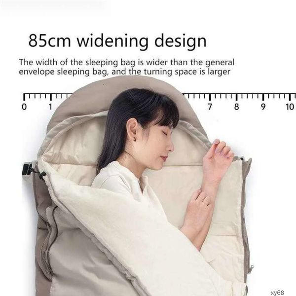 Cotton Down Adult Thickened Cold-proof Autumn and Winter Outdoor Camping Equipment Tent Sleeping Bag