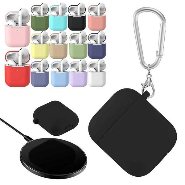 Silicone case for AirPods second-generation universal protective case can replace wireless headphone case suitable for AirPods 1 M240827