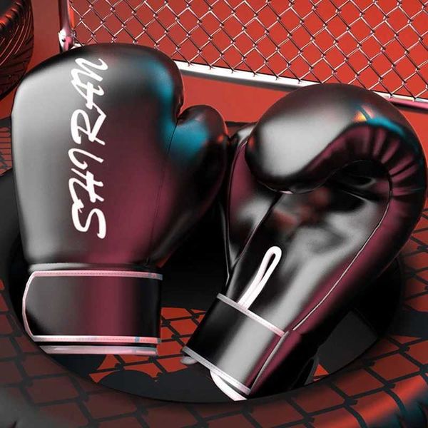 Protective Gear 8 oz 10 oz Boxing Gloves Training Gloves Sparring Punching Gloves Welterweight Kickboxing MMA Punching Bag Gloves z241204