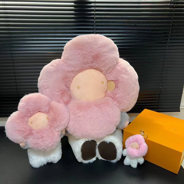 Plush Dolls 85cm easter bunny plush toy soft cartoon sun flower doll toys for kids birthday furniture ornaments christmas girlfriend gift S2