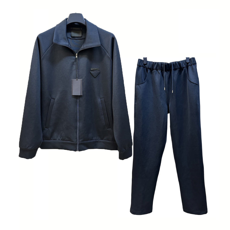 Eco-Friendly Breathable Cotton Blend Jacket Suit Moisture-Wicking Activewear Pants Joggers for Men Women Sold Separately 25fw 0805