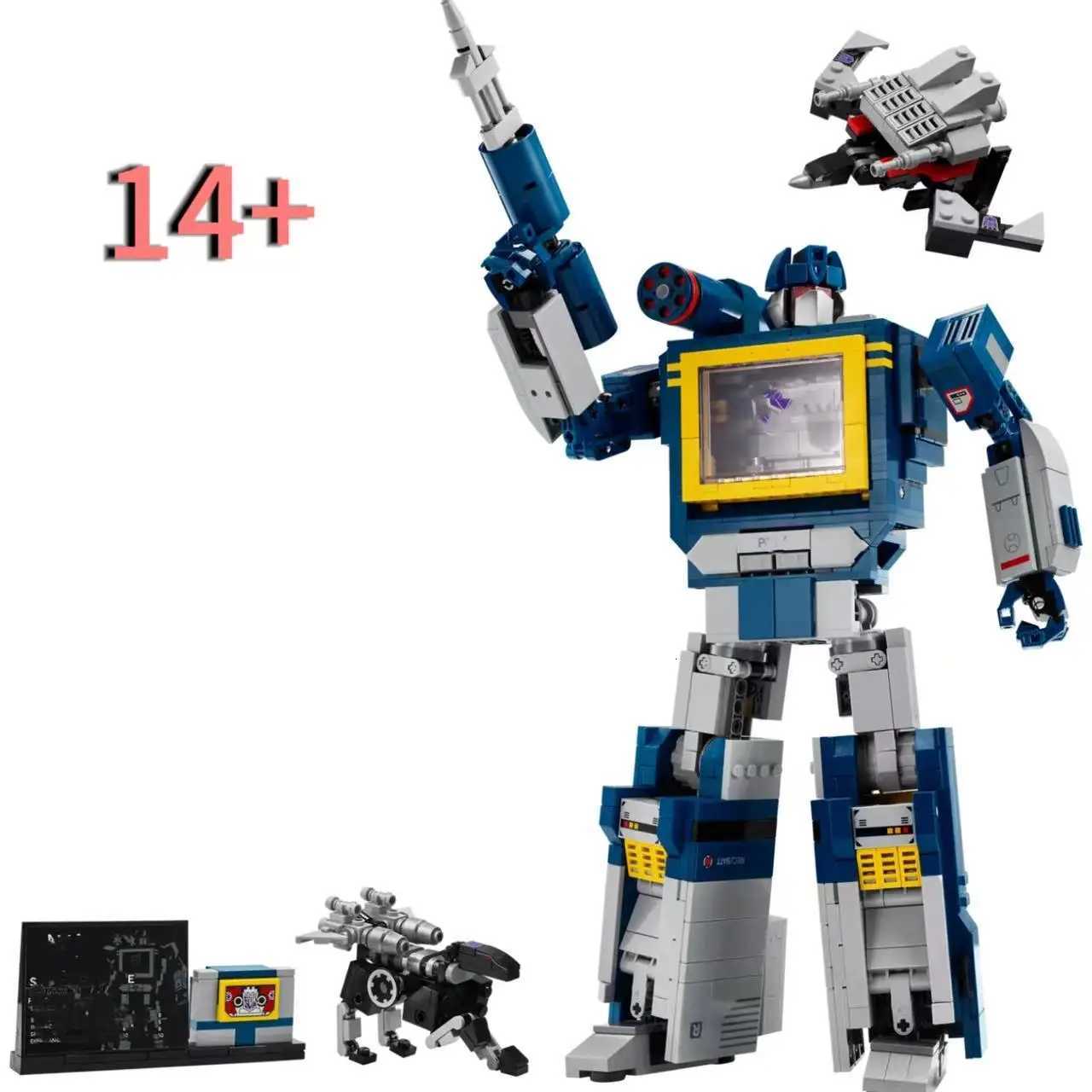 Creative New 10358 e Robot Model Building Blocks Creative Truck Puzzle Architecture Adult Gift Collectible Decoration F250929
