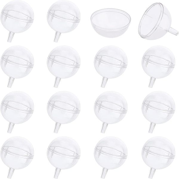 Estuche porta chocolates plastico soporte flor