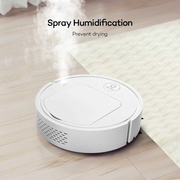 New 5-in-1 Robot Vacuum Cleaner USB Rechargeable Automatic Cleaning Sweeping Machine Wet Mopping Vacuum Cleaners M240905