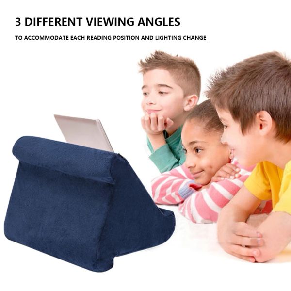 Pillow Tablet Phone Stand Compatible with All Tablets Tablet Holder Tablet Support for Phones and iPad Kindle E-Reader and Books