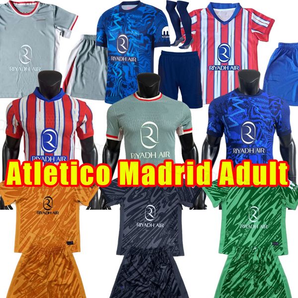 Atletico soccer jerseys 24 25 JOAO FELIX 2024 2025 M. LLORENTE SUAREZ Correa camiseta football shirts GRIEZMANN R. DE PAUL CARRASCO Madrid M