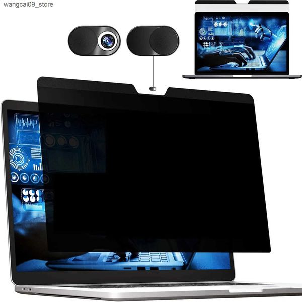 Tablet PC Protectors Magnetic Screen Protector For Macbook Air 13 15 M1 M2 Pro 14 16 2023 Privacy Protection Filter Anti-spy Anti-peep Film