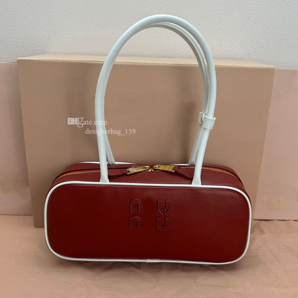 7a bags designer women bag tote hobo shoulder bags leather zip top handle Bowling Bag miul fashion beau handbag