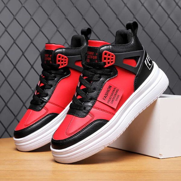 Brand Kids Trend Basketball Boys High-top Sneakers Casual Sport Tennis Children Gym Shoes Antislip Trainers