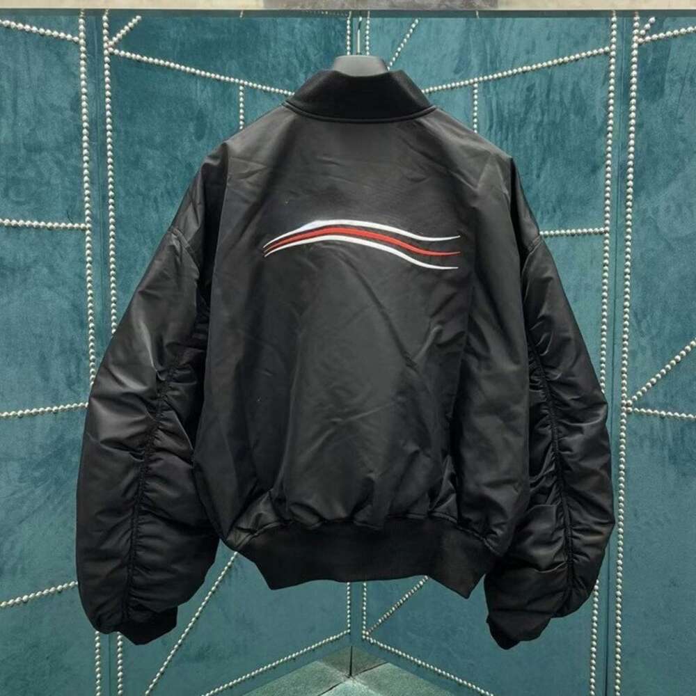 Winter Puffer Jacket Men Women Bomber Jackets Designer Jacket Embroidered Cardigan Coat Mens Baseball Uniform Outdoor Windproof Sport 0388