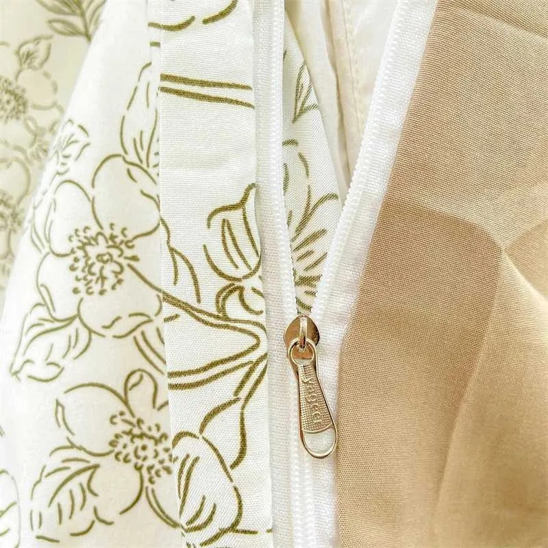 24 hight good Queen Solid Bedding Set Adult Duvet Cover Sheet Linen Soft Washed Cotton Polyester Twin Queen King Green Blue Bedclothes 201210