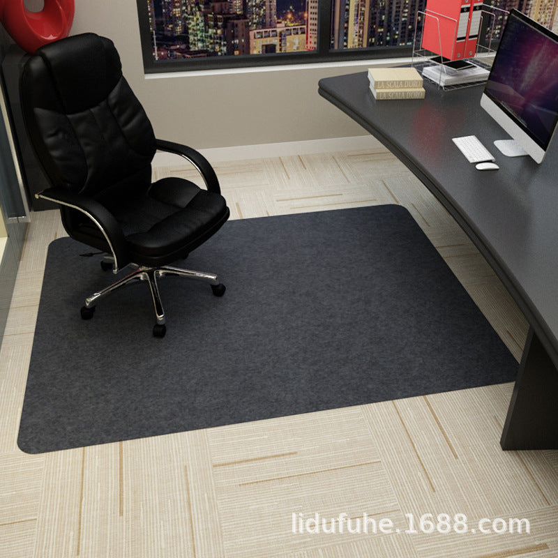 Desk Floor Mat, Office Chair Mat, Swivel Chair Mat, E-sports Chair Mat, Wooden Floor Protection Mat, Self-adhesive Non Slip Floor Mat