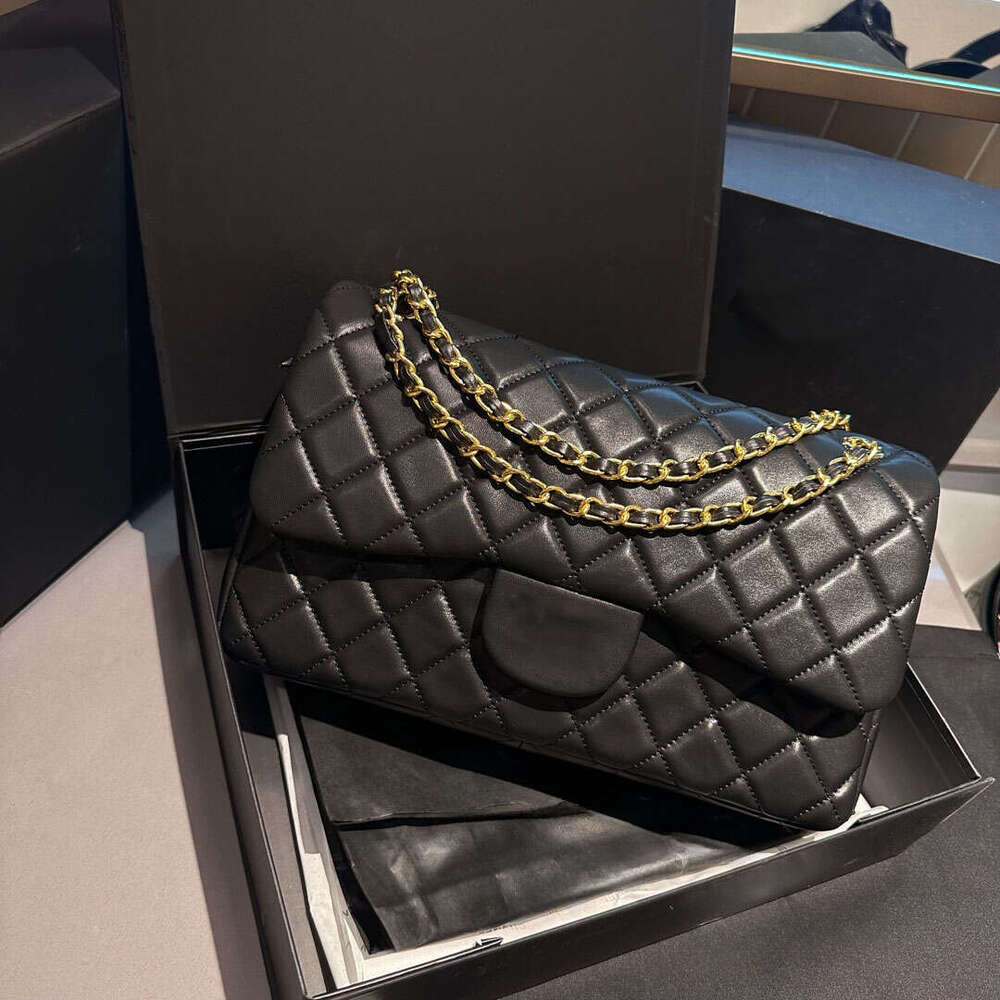 designer purse wallet shoulder classic check flap gold chain crossbody women party baglambskin caviar messenger handbag multiple color real leather