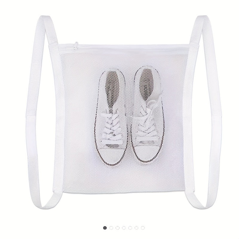 TEMU Reusable Mesh Laundry Bags For Shoes - 15" X 42" X 16.5" - Suitable For Dryer Door - Made Of Durable Nylon - Perfect For Protecting And Drying