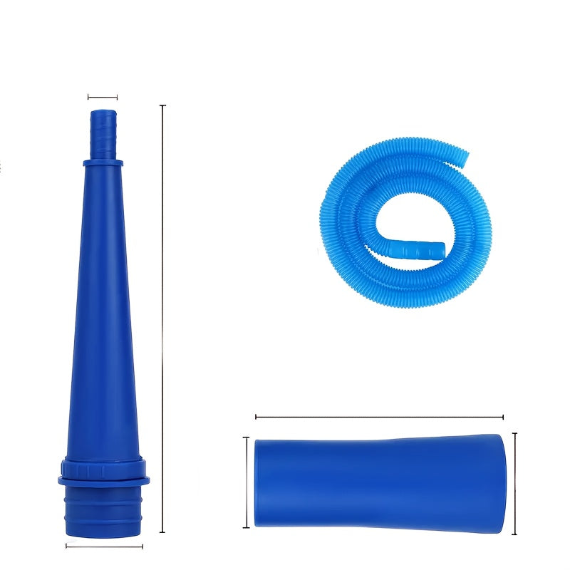 TEMU 1 Dryer Ventilation Duct Cleaning Kit (vacuum Cleaner Special Adapter Head) - Combination Design, Integrating A Lint Collector, High-pressure