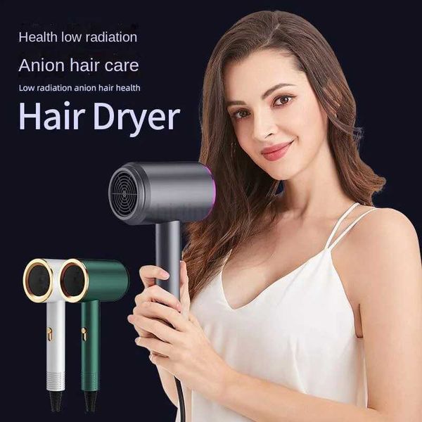 Colorful 3 Speed Hot And Cold Hair Dryer Portable Electric Negative Ion Professional Hammer Hair Dryer For Salon Home HotelCL240710