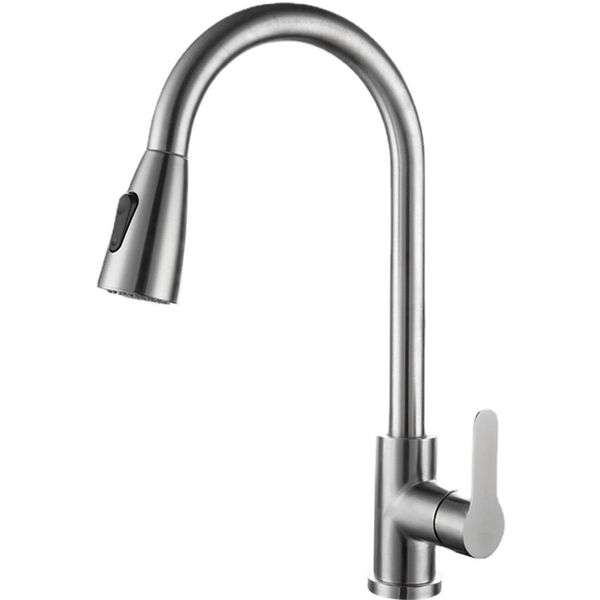 Kitchen Faucets Pull-Out Telescopic Cold And Random Pulling Faucet Sink Dishwasher Basin Mixing 221109
