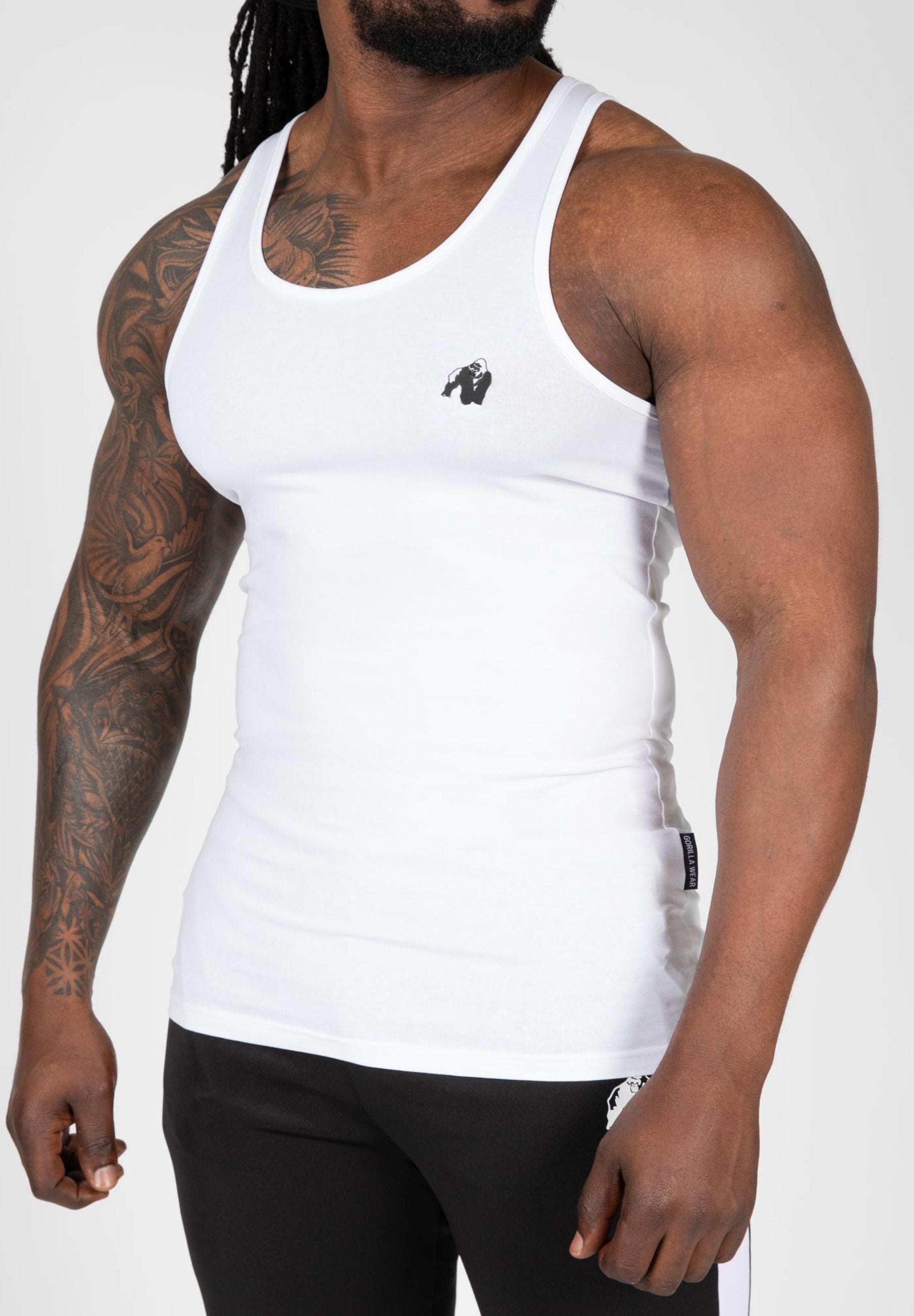Adams Stretch Tank Top - White - 3XL