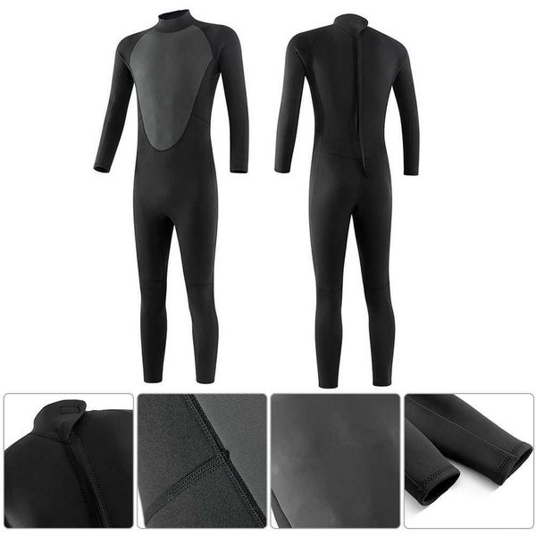 Wetsuits Drysuits Wetsuit Diving Suit Neoprene 3mm Men Full Bodysuit Women UV Protection Stretchy Warm Swimming Surfing Snorkeling Apparel J