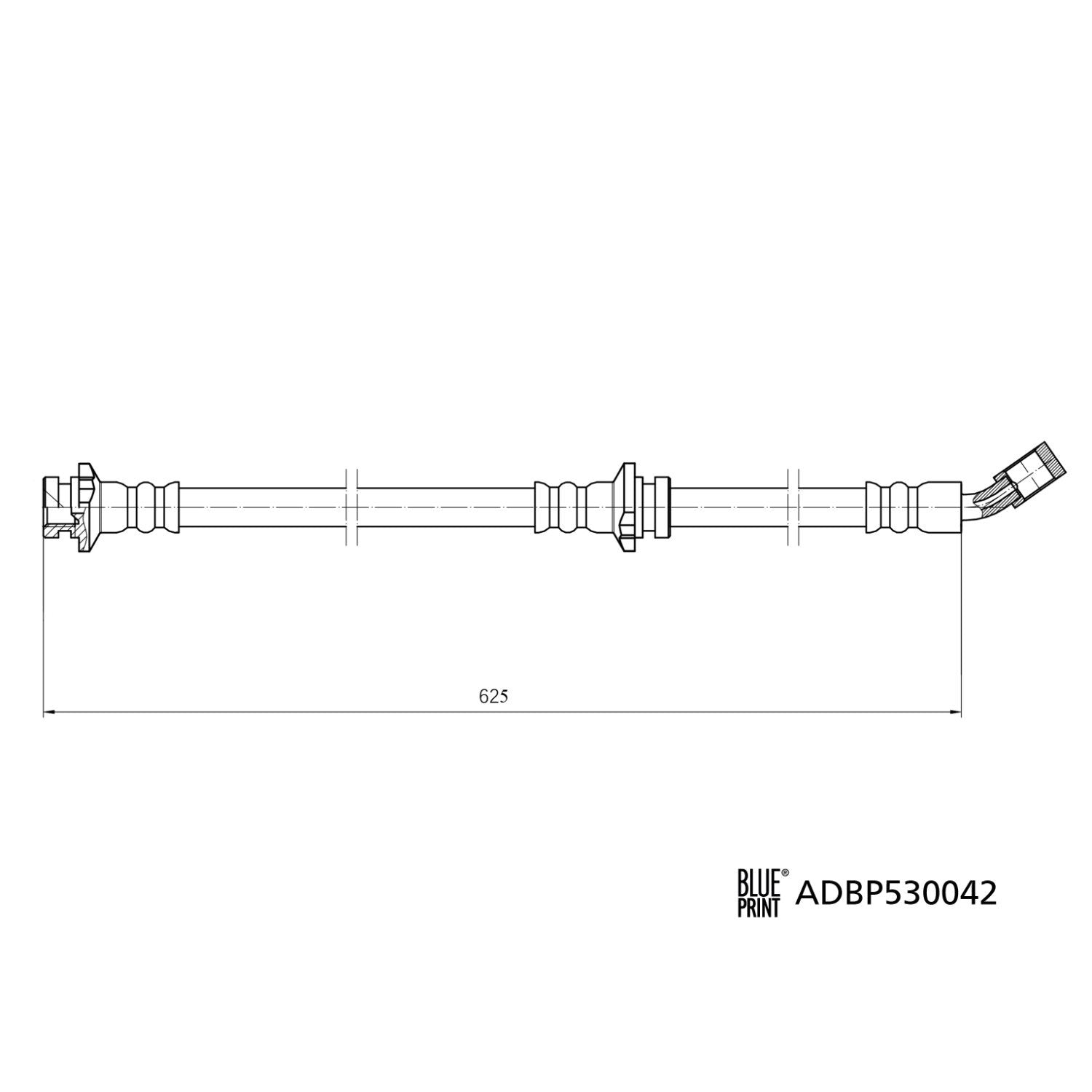 Brake Hose BLUE PRINT ADBP530042