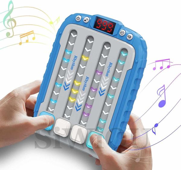 Rhythm Handheld Console little machine GameAdjustable Modes Educational Toys Machine Music Games for ChildrenStress Relief Toy Z241011