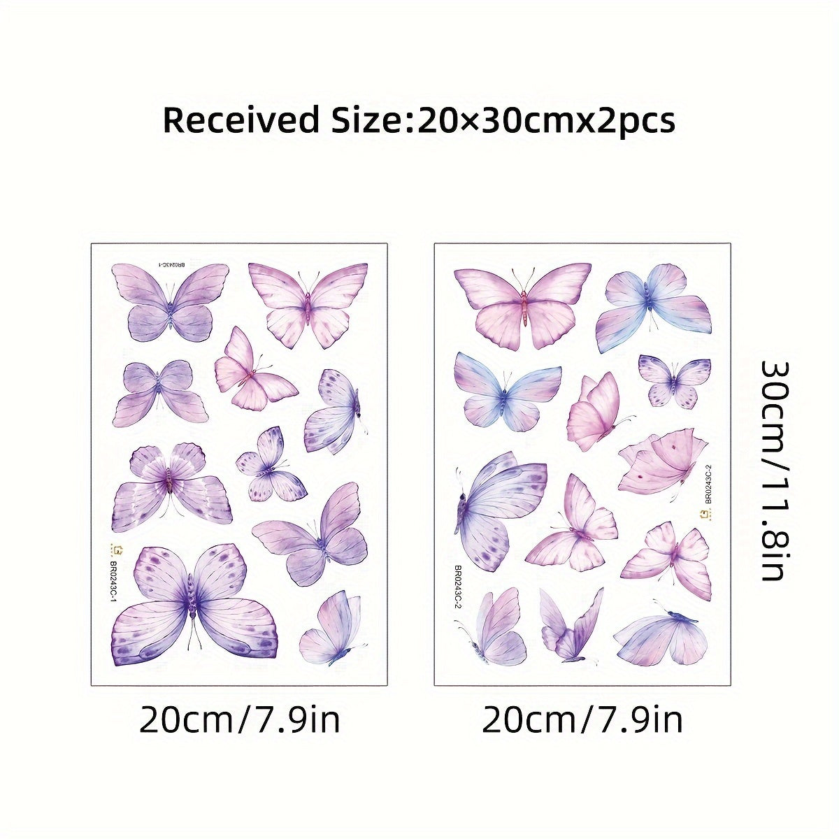 TEMU Wall Decals For Girls' Room - Easy , Pvc Stickers In & Blue - Ideal For Bedroom, Living Room, Office & Decor, Decorations, Room Decor