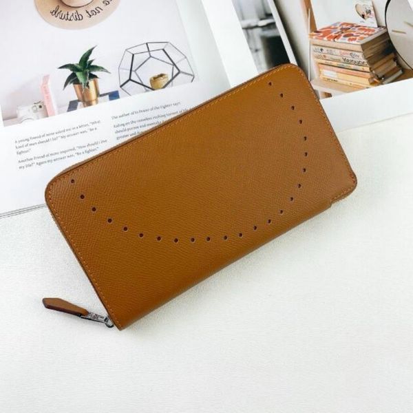 Designer 12 card slot Wallet Leather Women Luxury brand Zipper Long Card Holders Coin Purses Woman Shows Exotic Clutch Wallets