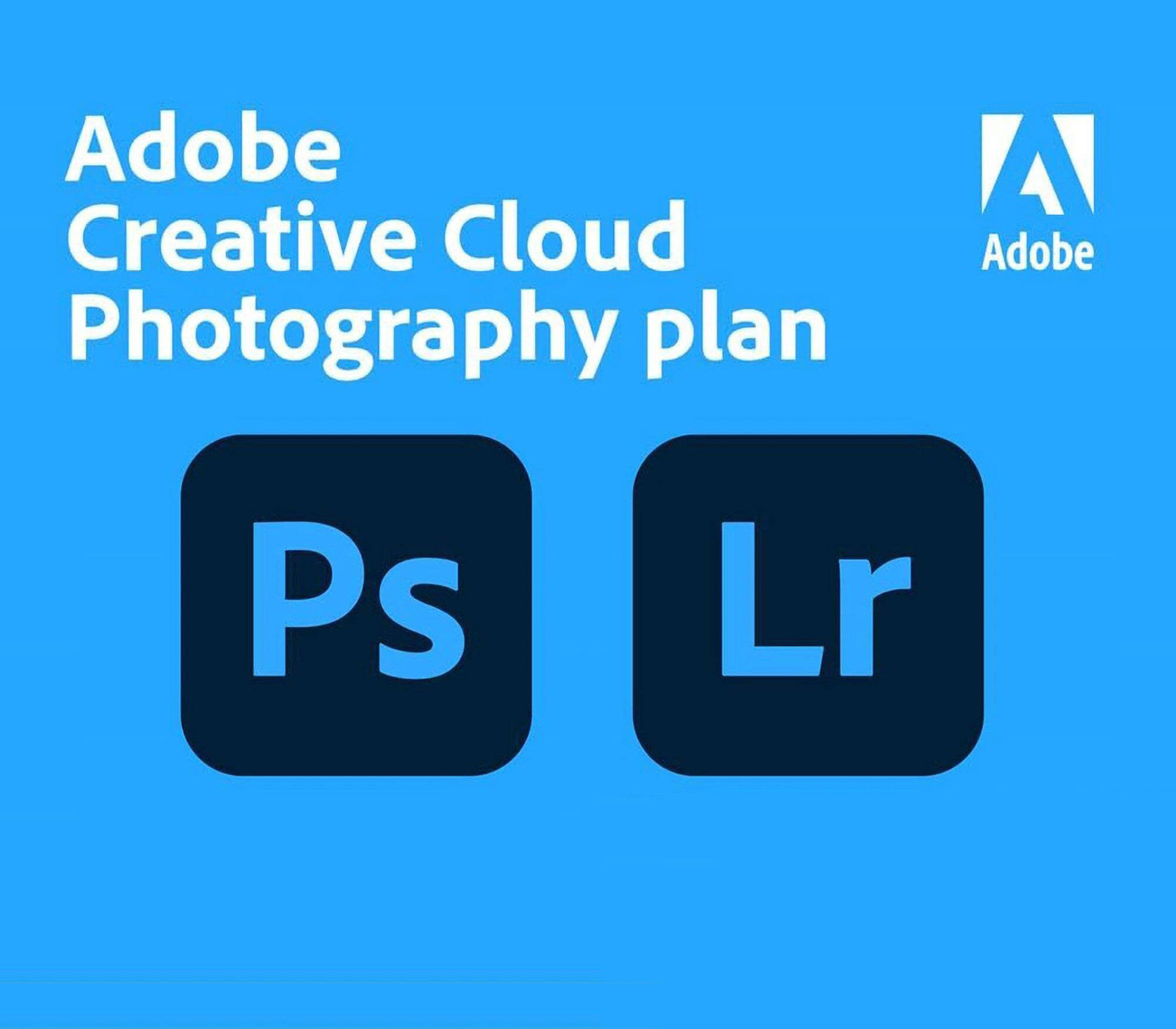 Adobe Creative Cloud Photography Plan - 1TB Cloudstorage Subscription Key (1 Year - 1 PC)