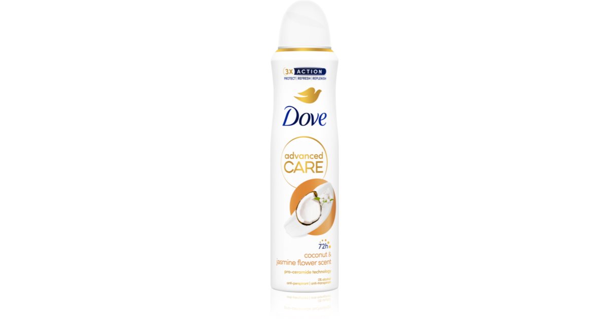 Dove Advanced Care Coconut & Jasmine Flower antyperspirant dla kobiet 150 ml