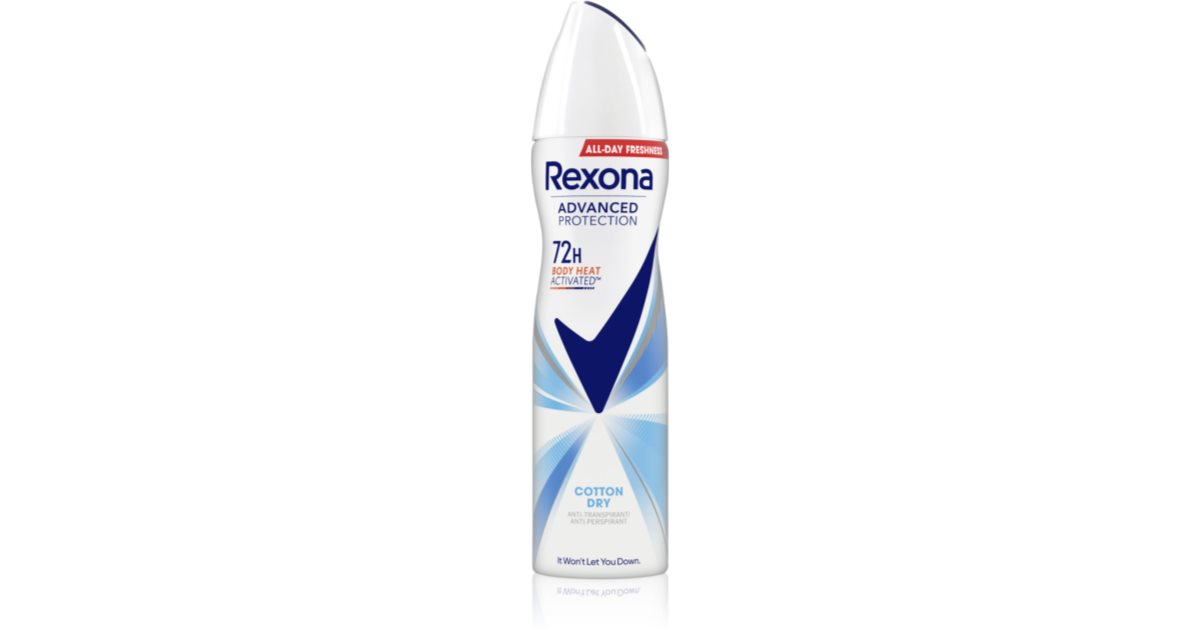 Rexona Avansert Protection Bomullstørr deodorant for kvinner 150ml