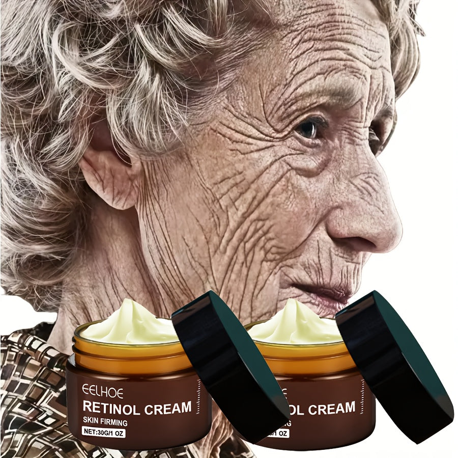 TEMU Retinol Cream - & Tighten, Moisturizer With Vitamin E & , Hyaluronic Acid, 1.03oz, All Light Beige Types, Daily Face Care, Firming Light Beige