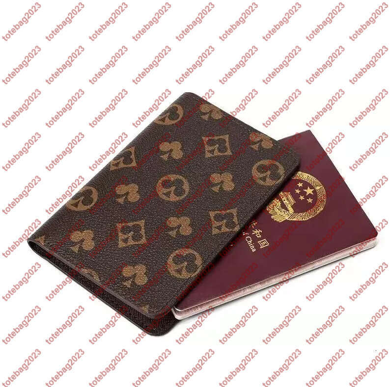 Luxurys bag men and women Passport Card Holders Cover Classic Men Women Fashion Passport Holder Covers ID Card Holders Credit card holder wallet bag