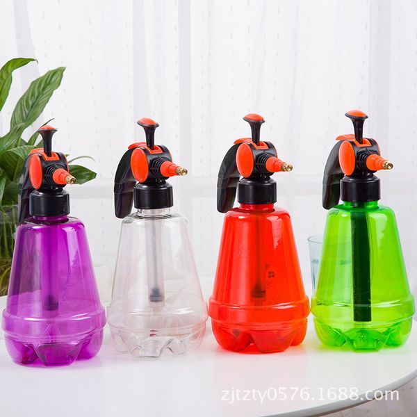 Air pressure spray 1.5L candy colored watering can small gardening tools