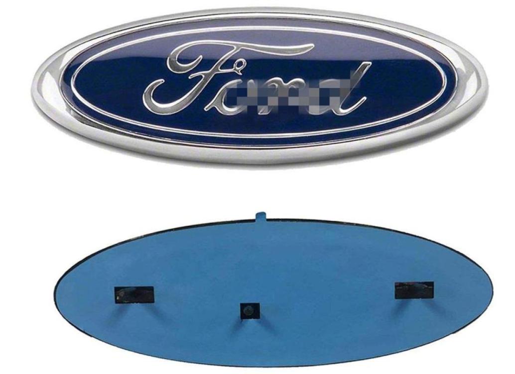 20042014 F150 Front Grille Tailgate Emblem Oval 9quotX35quot Decal Badge Nameplate Also Fits for F250 F350 Edge Explo8592186