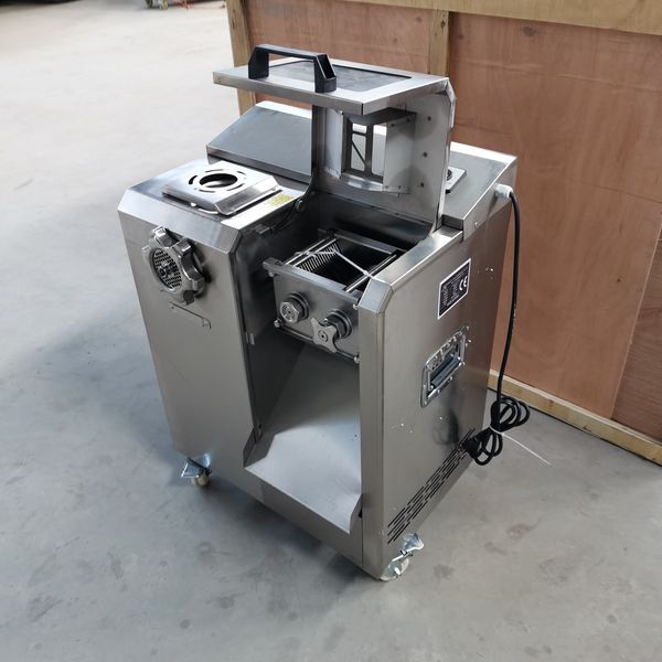 LINBOSS 2200W Commercial Meat Cutting Machine For Pork Beef Chicken Breast Vegetable Potato Radish slicer Shred and dice